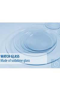 Watch glass dia 80 soda lime glass